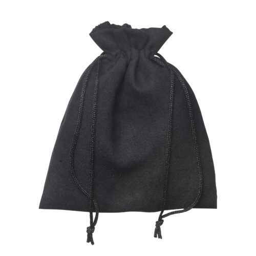 Small luxury microfiber jewelry pouch with protective padding and custom branding options for OEM packaging