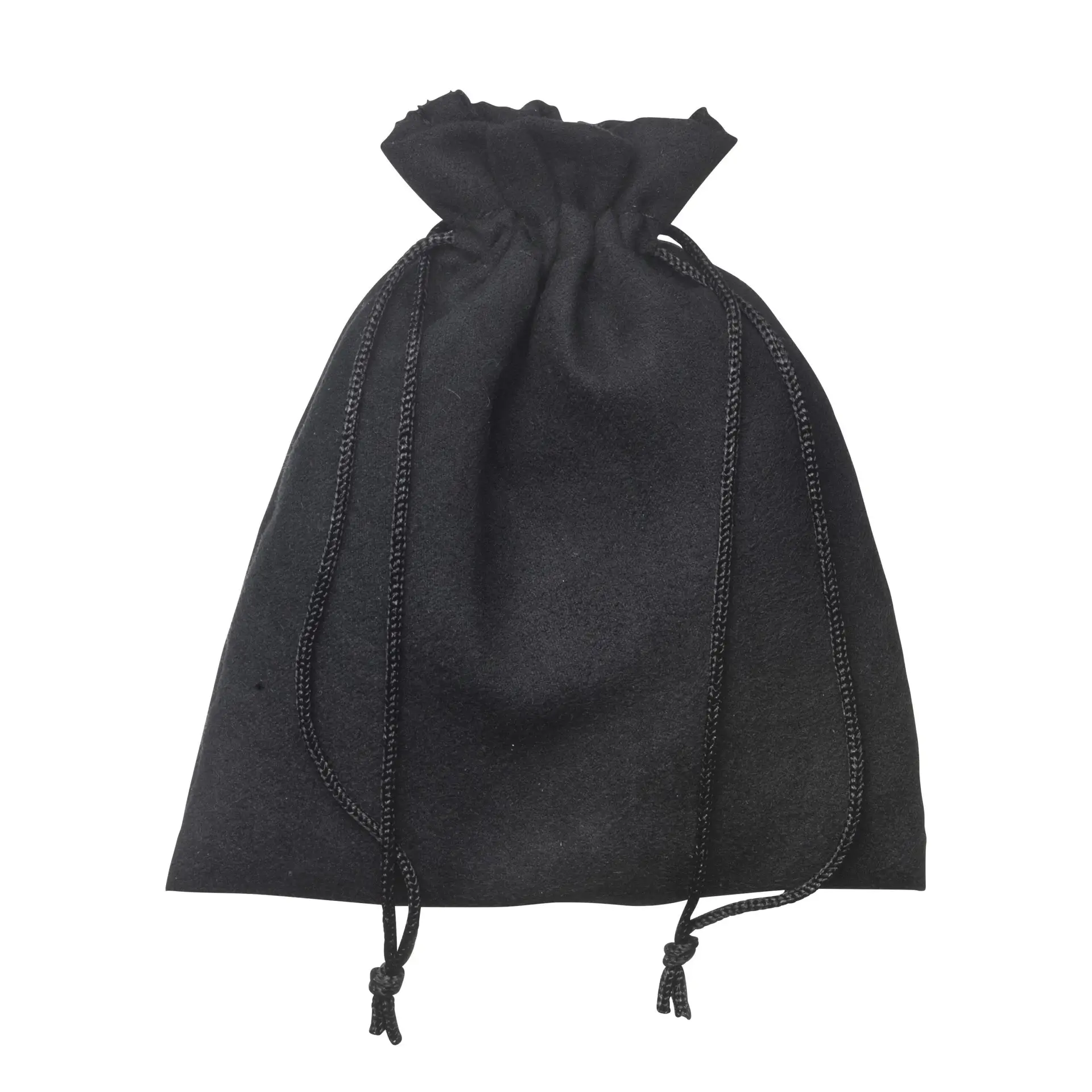 Premium microfiber jewelry pouch with divider and protective insert, small custom wholesale packaging