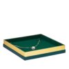 Custom Gold-Accented Cardboard Necklace Box Luxury gold-accented cardboard necklace and pendant box with custom insert, factory-direct jewelry packaging