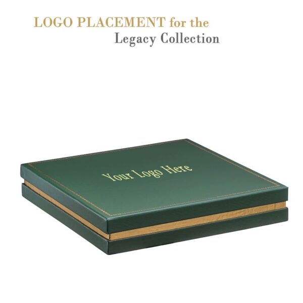 Custom Gold-Accented Cardboard Necklace Box Luxury gold-accented cardboard necklace and pendant box with custom insert, factory-direct jewelry packaging