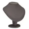 Leatherette Necklace Display Stand – 8" Pendant Riser Leatherette necklace display stand, 8" pendant riser, custom branding, professional retail finish