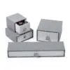 Custom Paper Drawer Jewelry Gift Box | Rigid Slide-Out Branded Packaging Custom rigid paper drawer jewelry gift box with velvet insert, hot-stamp logo, and smooth slide-out tray design