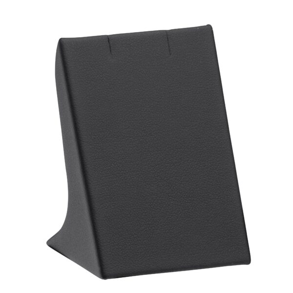 Leatherette Medium Pendant Display Stand – Custom Jewelry Packaging Leatherette medium pendant display stand for custom retail jewelry packaging
