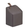 Custom leatherette pendant display stand with tiered design, ideal for retail jewelry presentation and luxury packaging