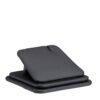 Leatherette X-small pendant display stand with custom foam insert for jewelry branding