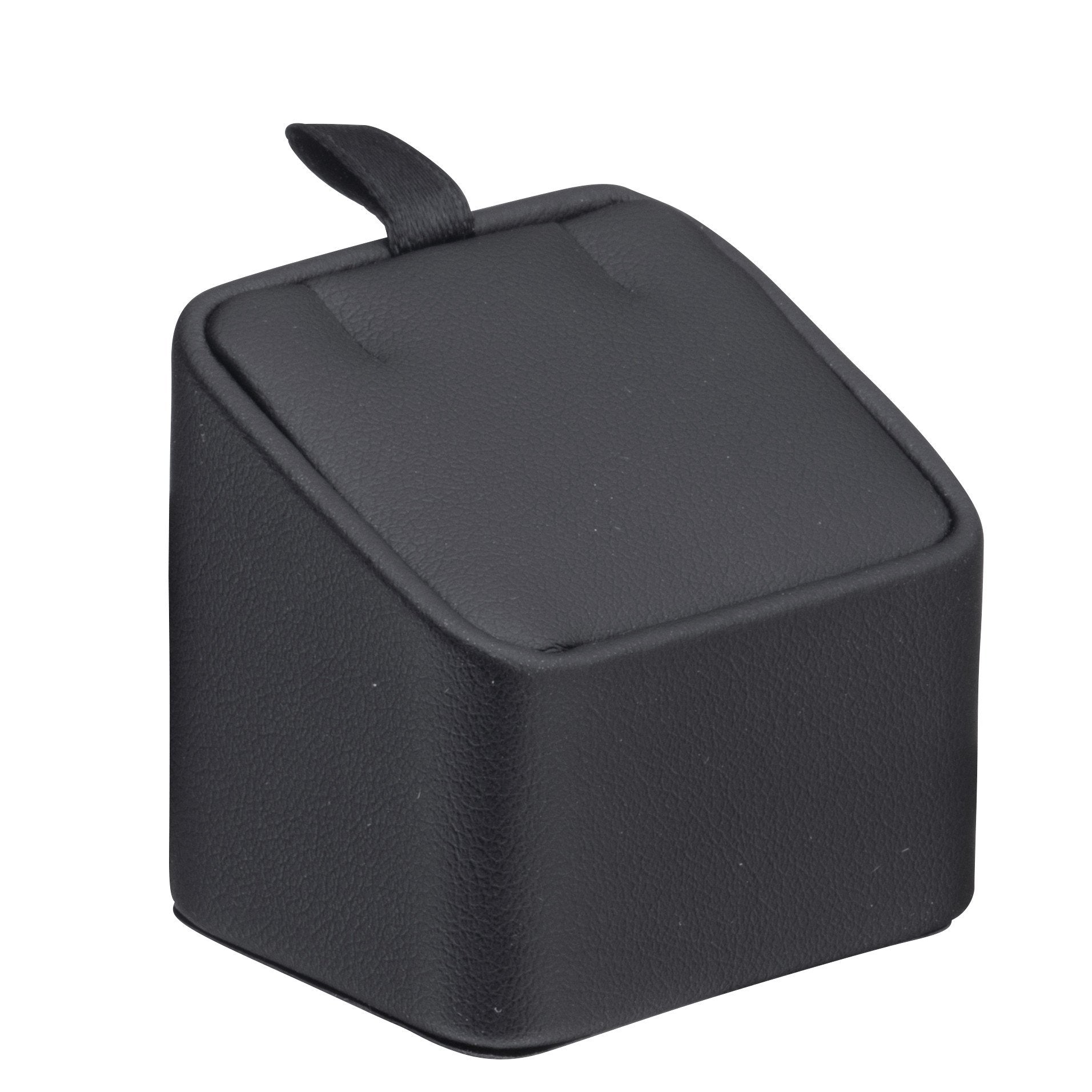 Custom leatherette pendant display stand for jewelry necklace packaging, fully customizable in size, color, and branding