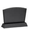 Leatherette Pendant Necklace Display Stand – Small Small leatherette pendant display stand with metal base, ideal for retail jewelry boutiques and custom branding