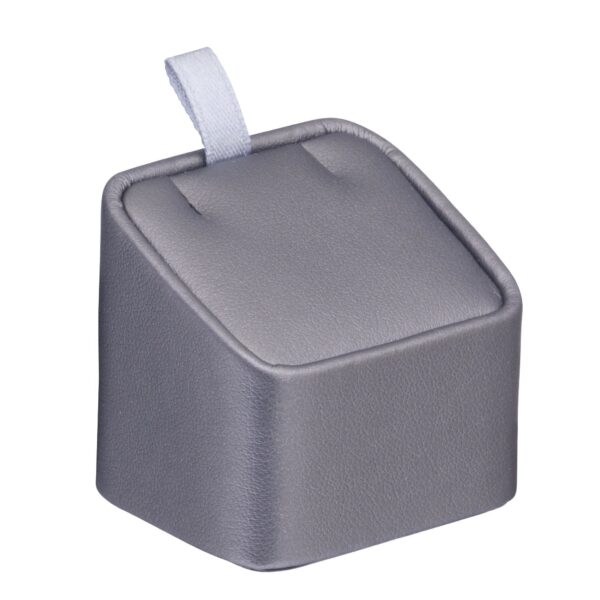 Custom leatherette pendant display stand for jewelry necklace packaging, fully customizable in size, color, and branding