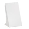 Premium leatherette pendant display stand in large size, custom colors and logo branding, suitable for retail jewelry showcases