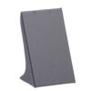 Premium leatherette pendant display stand in large size, custom colors and logo branding, suitable for retail jewelry showcases