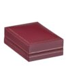 Custom vintage-inspired pendant and earring gift boxes with luxury finishes, embossing, and branded inserts for jewelry retailers and brands