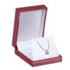 Custom vintage-inspired pendant and earring gift boxes with luxury finishes, embossing, and branded inserts for jewelry retailers and brands