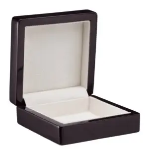 Piano-Finish Wooden Jewelry Box with Flat Pad Insert – Custom u0026amp; OEM Regal Collection