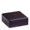 Piano-Finish Wooden Jewelry Box with Flat Pad Insert – Custom & OEM Regal Collection Premium piano-finish wooden jewelry box with flat pad insert, custom branding available