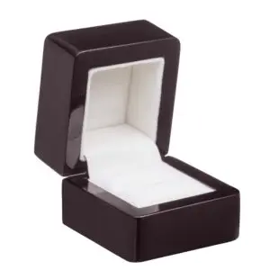 Custom Piano Wood Ring Box – Premium Jewelry Packaging with Logo u0026amp; Insert