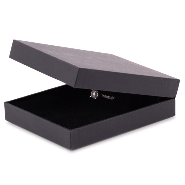 Premium custom proposal ring box with luxury gift packaging and custom branding options