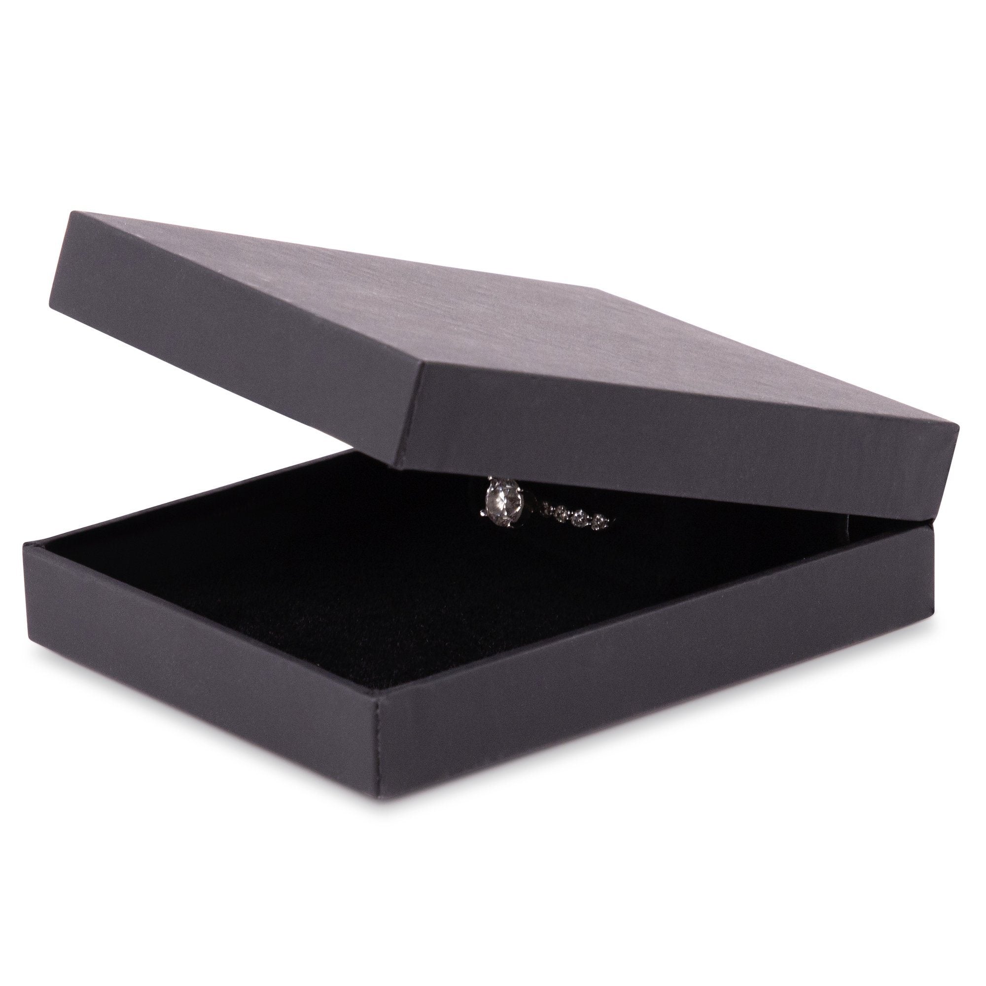 Premium custom proposal ring box with luxury gift packaging and custom branding options