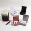 Recyclable Magnetic Flip-Top Jewelry Paper Boxes — Custom OEM Wholesale Packaging Recyclable magnetic flip-top jewelry paper boxes with custom branding, logo printing, and foam inserts for retail gift packaging