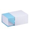 Custom Ribbed Paper Ring Box – Eco-Friendly, Snap Closure, Low MOQ Premium ribbed paper ring box with snap closure showing custom logo branding options for jewelry packaging