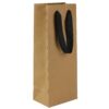 Ribbon handle wine gift bag custom colored jewelry packaging with logo printing