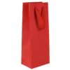 Ribbon handle wine gift bag custom colored jewelry packaging with logo printing