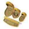 High-End Light Luxury Custom Rigid Jewelry Boxes | OEM & Private Label High-end light luxury rigid jewelry boxes with custom logo, velvet insert and premium matte finish — On The Way packaging
