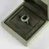 Premium custom ring boxes with velvet inserts in multiple colors and materials for wholesale jewelry brands