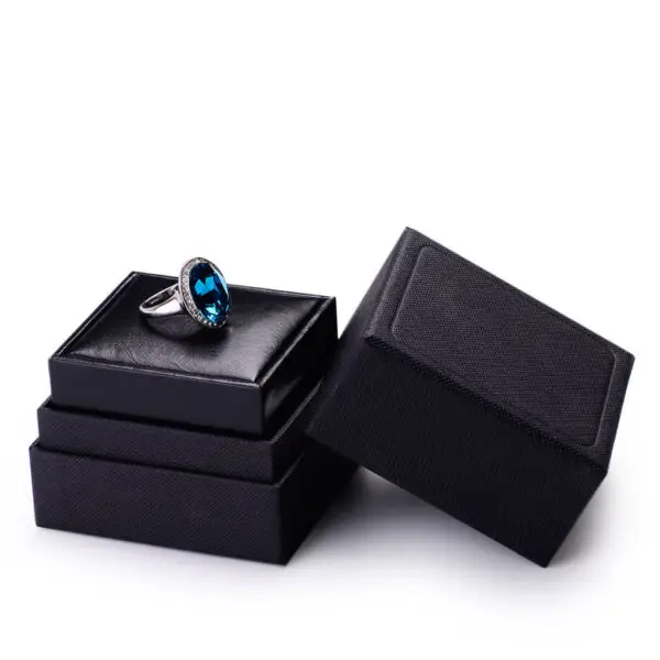 Custom Ring Boxes Wholesale — Premium Materials & Logo Printing Custom luxury ring boxes with premium materials, logo printing, and customizable foam inserts