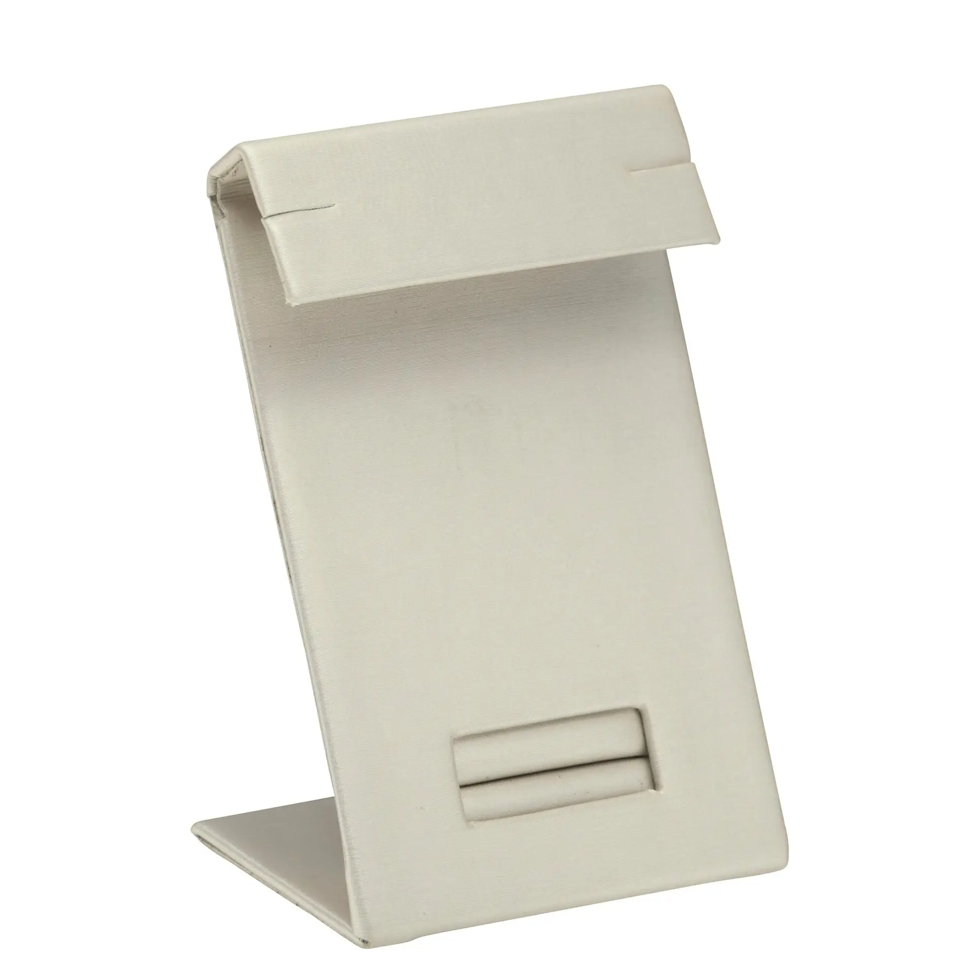 Premium Linea ring display stand box with custom multi-ring insert holder for jewelry retail packaging
