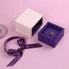 Custom Slide Drawer Earring Box with Ring Display Compartments Custom slide drawer earring box with compartments, factory-direct jewelry packaging for rings and accessories