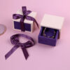Custom Slide Drawer Earring Box with Ring Display Compartments Custom slide drawer earring box with compartments, factory-direct jewelry packaging for rings and accessories