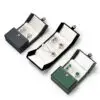 Custom Double-Door Snap Jewelry Box — Rigid Packaging with Logo Branding Custom snap-closure double-door rigid jewelry box with logo printing, foam insert, and branded tissue