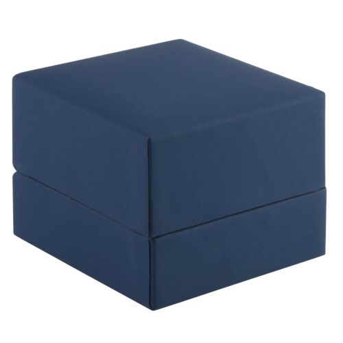 Soft Touch Small Earring Box with Sleeve – Custom OEM Jewelry Packaging Soft touch earring box with coordinating protective sleeve, custom jewelry packaging with velvet finish