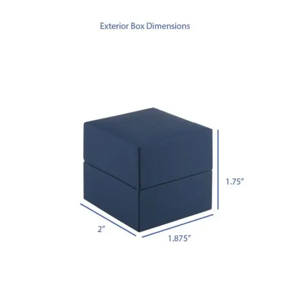 Soft Touch Small Earring Box with Sleeve – Custom OEM Jewelry Packaging Soft touch earring box with coordinating protective sleeve, custom jewelry packaging with velvet finish