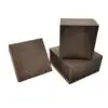 Custom soft touch paper sleeve earring box with logo printing and foam insert