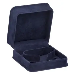 Custom Suede Bracelet & Bangle Box, Ornate Collection Design