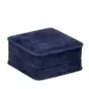 Premium suede bracelet and bangle box with ornate collection design, custom jewelry packaging
