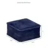 Premium suede bracelet and bangle box with ornate collection design, custom jewelry packaging