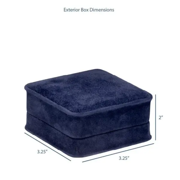 Premium suede bracelet and bangle box with ornate collection design, custom jewelry packaging