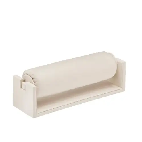 Premium suede bracelet and bangle display boxes with custom branding options for jewelry retailers