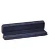 Luxury suede bracelet boxes with ornate design, custom jewelry packaging