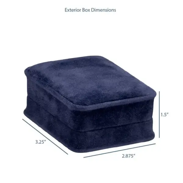 Custom Suede T-Style Earring Box for Wholesale — Premium Ornate Packaging Custom suede T-style earring presentation box with ornate finish, customizable branding and luxury padding insert