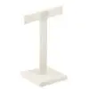 Custom Suede Earring Display Tree Stand with Logo Options Suede earring display tree stand for jewelry boutiques with custom branding and color options