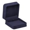 Custom suede luxury jewelry box, ornate design, fully customizable colors and logo for wholesale jewelry brands