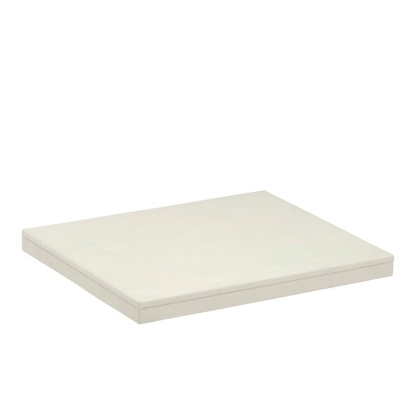 Premium Suede Square Jewelry Display Base | Custom OEM Tray Custom suede square jewelry display base with embossing and branded packaging options for retail