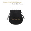 Premium Suede Luxury Pouch for Jewelry - Medium, Custom Branding & OEM Premium suede luxury jewelry pouch, medium size, custom branding available, factory-direct wholesale packaging
