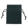 Custom Suede Rectangular Pouch – X-Small, Factory-Direct Private Label Premium suede X-small rectangular pouch, customizable with logo and colors for jewelry brands and gifting