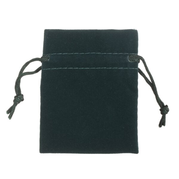 Custom Suede Rectangular Pouch – X-Small, Factory-Direct Private Label Premium suede X-small rectangular pouch, customizable with logo and colors for jewelry brands and gifting