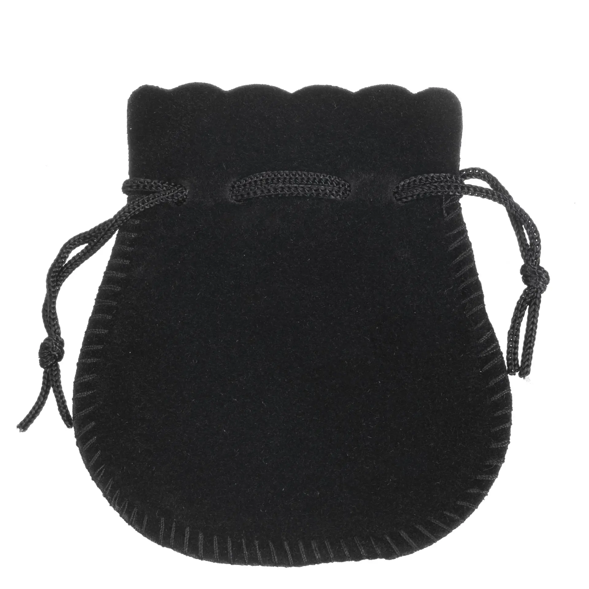 Custom small luxury suede jewelry pouches with logo branding, multiple color and closure options