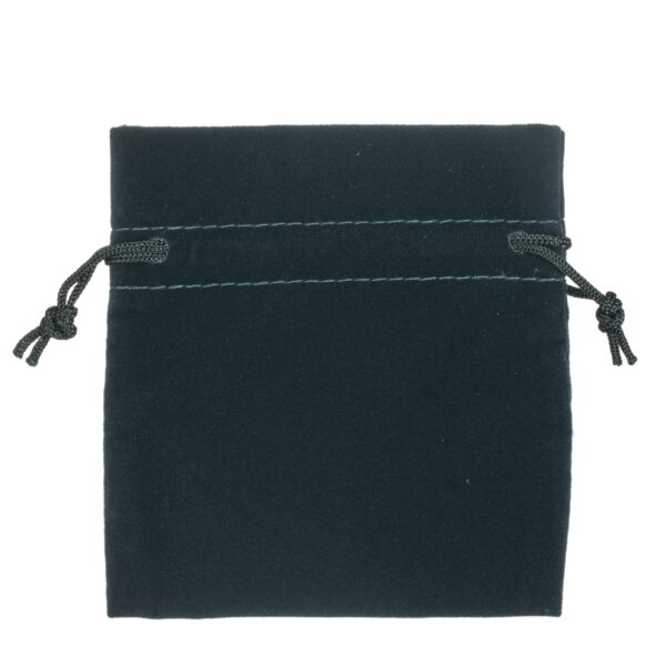 Medium Rectangular Suede Pouch – Custom Jewelry Packaging Custom medium rectangular suede jewelry pouch with personalized branding and luxury packaging design